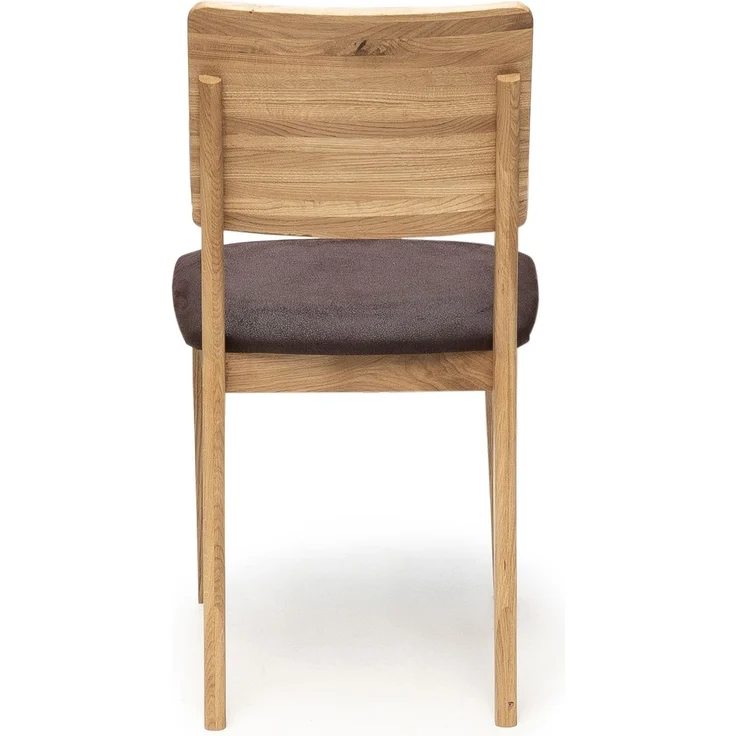 Esszimmerstuhl 2er-Set Dyan Massivholz Wildeiche/Braun – Bild 3