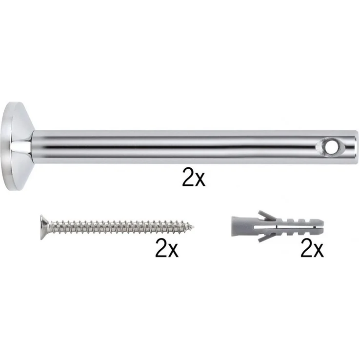 Paulmann No. 17824 Seil-Zubehör Uml./Abhängung 1 Paar 165 mm Chrom – Bild 1