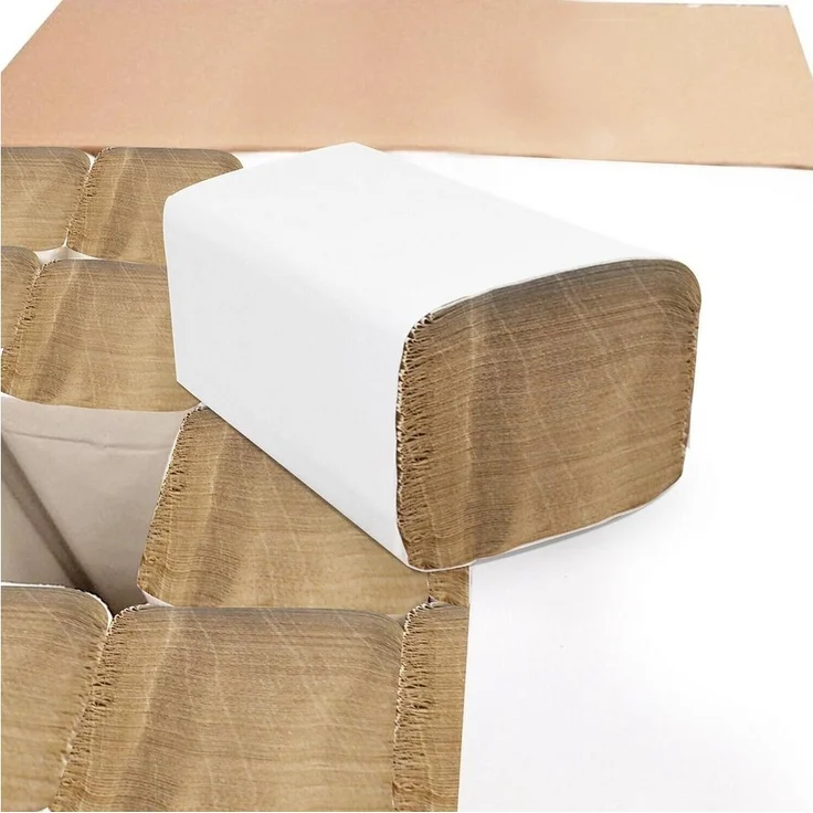 Defactoshop Papierhandtuch Papierhandtücher Falthandtücher für Zickzack Papierhandtuchspender – Bild 3