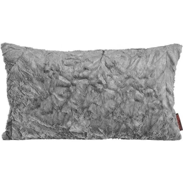 Magma Heimtex Zierkissen Magma Kissen Fluffy Mittelgrau 30 x 50 cm – Bild 3