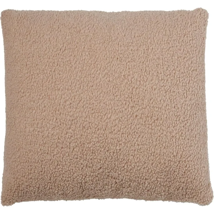 Nordic Coast Company Dekokissen Teddy Bouclé Stoff - Kissen inkl. Füllung, Kissenhülle mit Füllung
