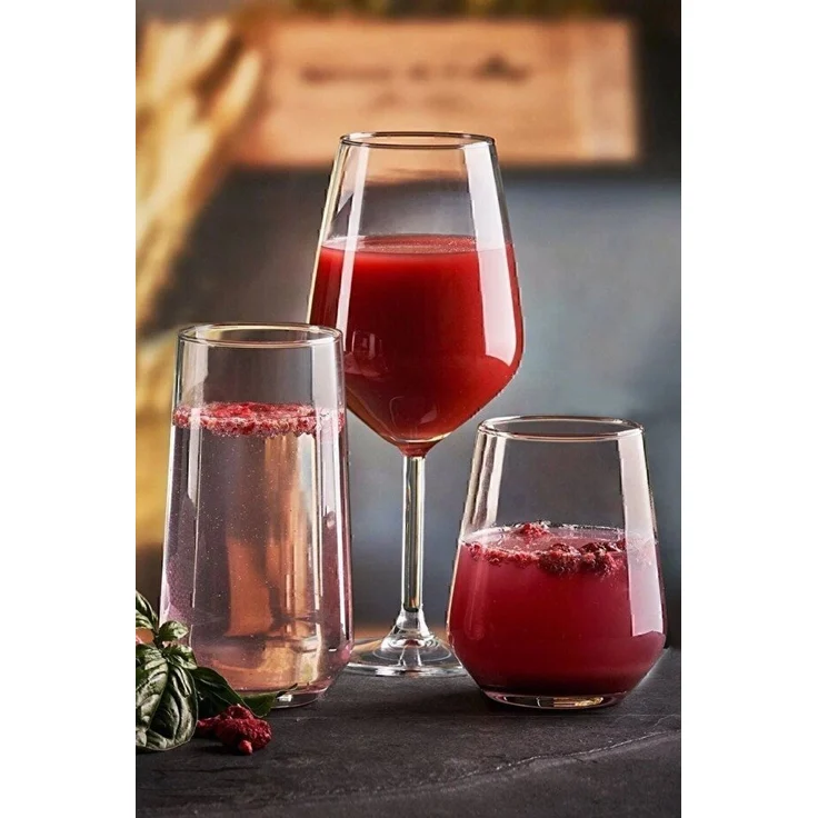 Hermia Concept 'Allegra 18' Gläser-Set (18-teilig), Transparent, 350 ml – Bild 1
