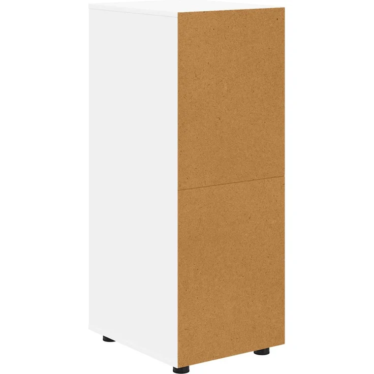vidaXL Aufbewahrungsschrank 40 x 48 x 105 cm Holzwerkstoff Weiß 888897 – Bild 10