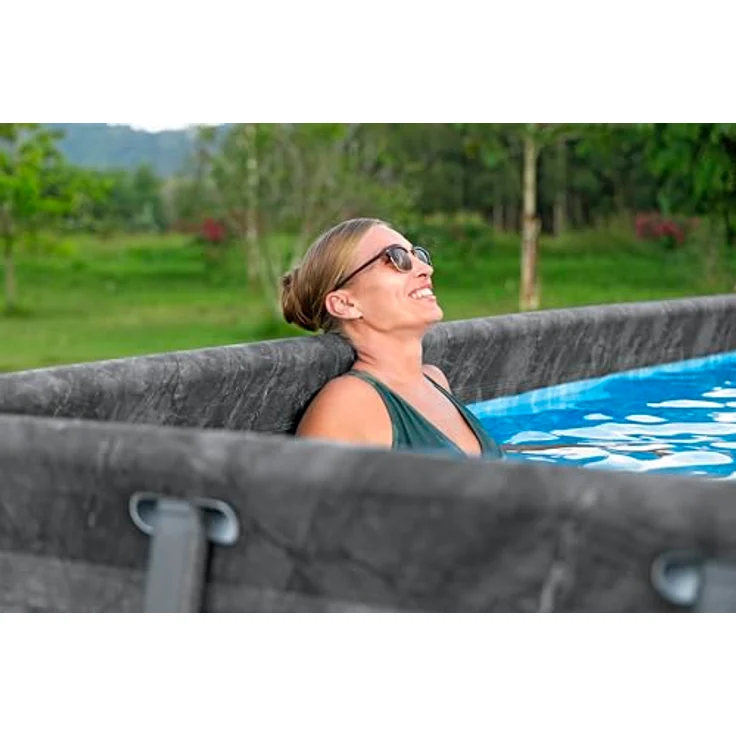 Bestway Frame-Pool-Set 'APX365™', 549 x 274 x 132 cm, robustes TriTech®-Material, mit Sandfilteranlage und Polar-Shield™ Ganzjahresschutz, Wasserkapazität 16.477 l – Bild 5