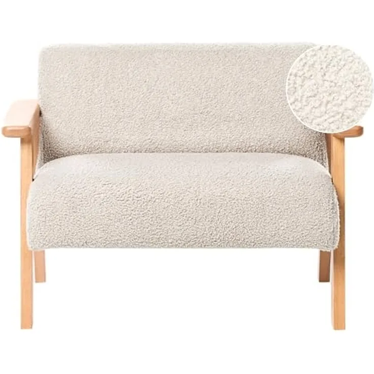 Kindersofa LALMO Bouclé Beige