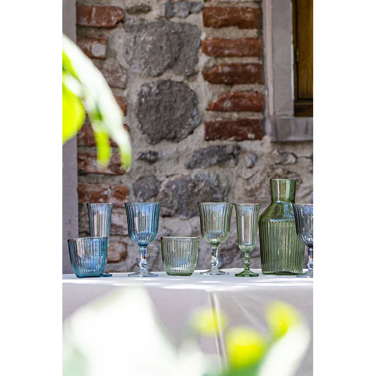 Hermia Concept 'Splendid 290 - Blue' Gläser-Set (4-teilig), Blau, 8,6 x 8,6 x 8,5 cm, 290 ml – Bild 4