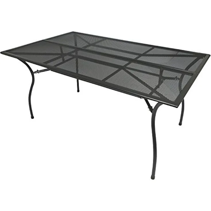 Gartentisch CLASSIC 90x150 cm, Streckmetall anthrazit
