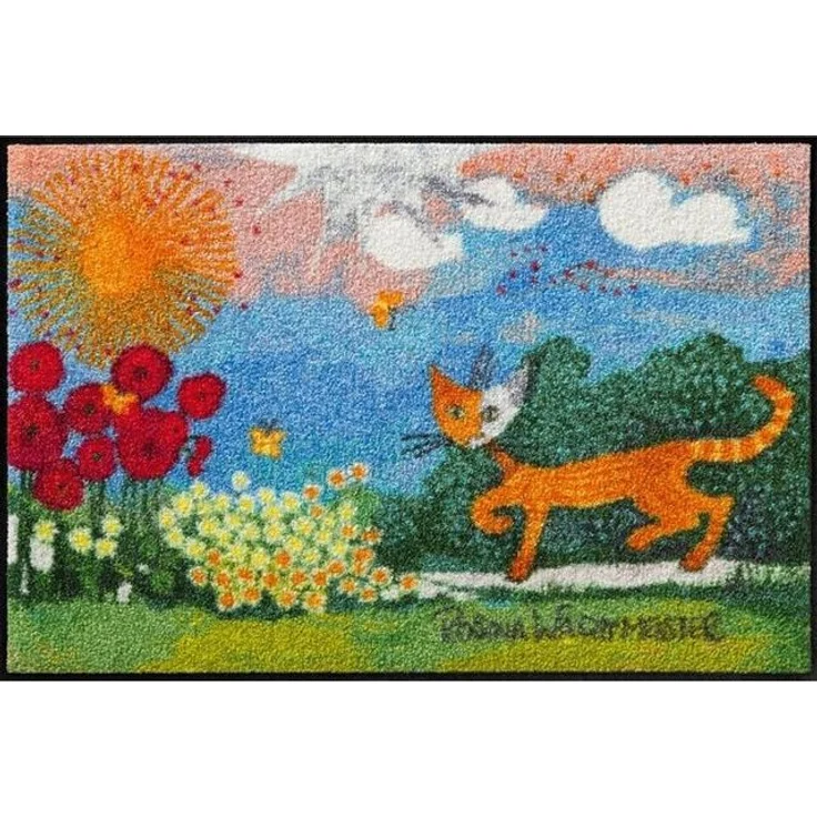 Salonloewe Fußmatte Fußmatte 50x75 Rosina Wachtmeister Daisies, Eingangsmatte normal, Höhe: 500 mm – Bild 3