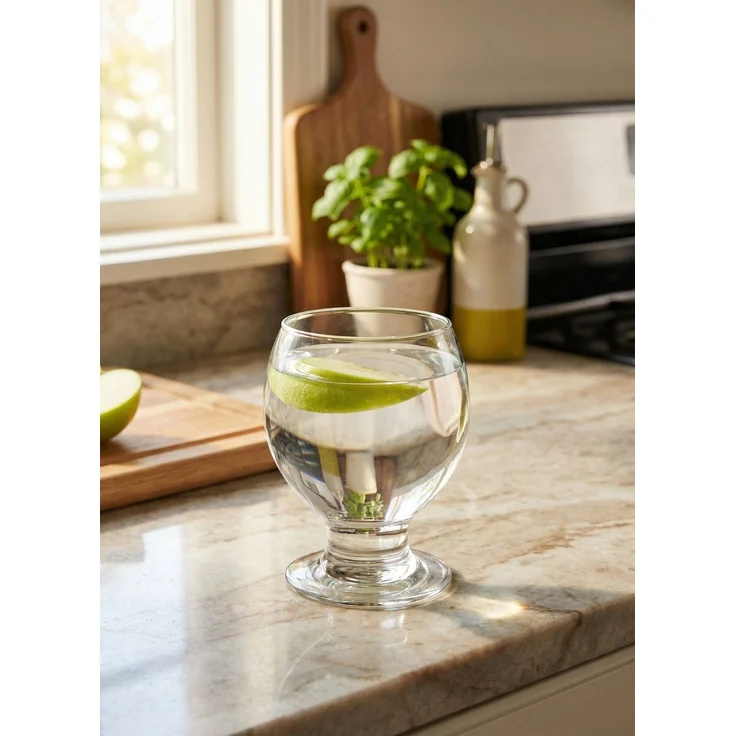 Hermia Concept 'LV-NEC14F' Gläser-Set (6-teilig), Transparent, 6,7 x 6,7 x 10,4 cm, 280 ml – Bild 2