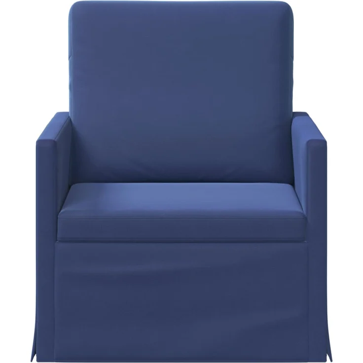 vidaXL Einzelsofa Polizeiblau 70 x 81 x 82 cm Samt (V) 42041033 – Bild 2