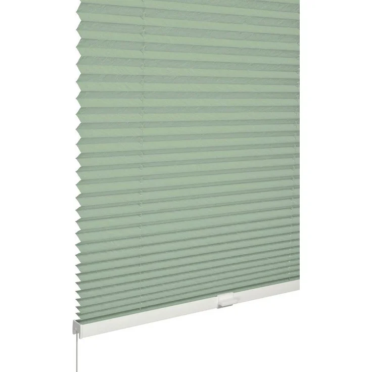 SCHÖNER WOHNEN-Kollektion Plissee Milla, blickdicht, mit Bohren, verspannt, verschraubt, verschraubt, silberne oder weiße Rollo-Technik – Bild 2