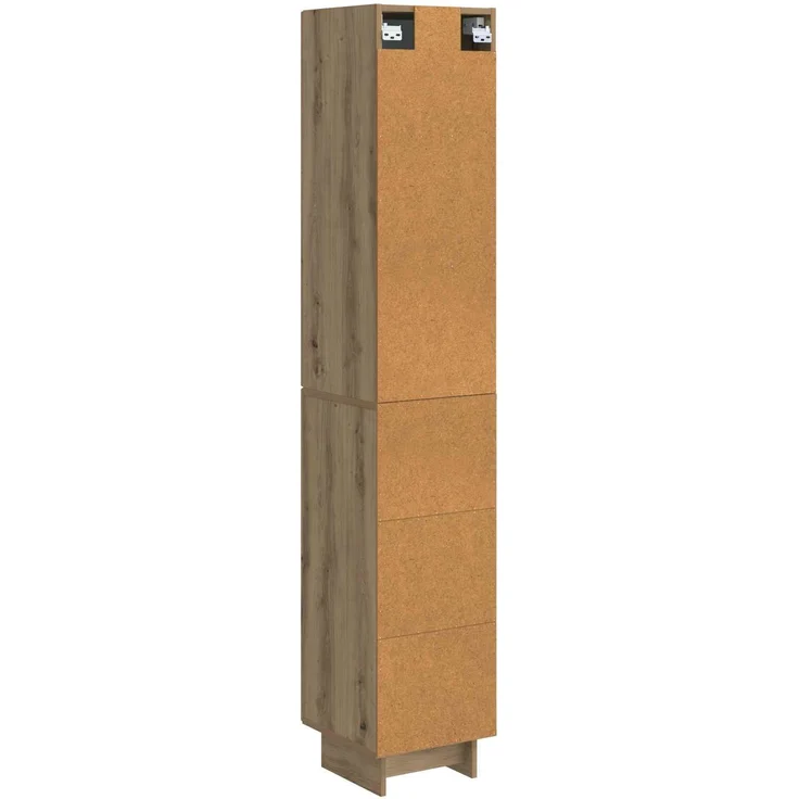 vidaXL Schrankset 2 pcs Artisan-Eiche 34,5 x 33 x 90 cm Holzwerkstoff 3416375 – Bild 6