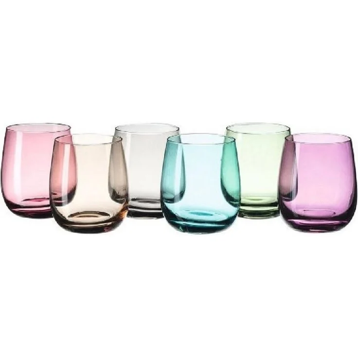 Leonardo SORA Trinkglas klein 0,3l farbig sortiert 6er Set - A – Bild 4
