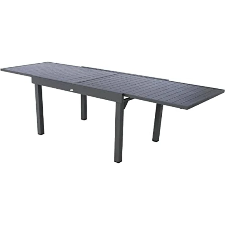 Hespéride - Ausziehbarer Gartentisch Piazza in Graphitgrau - 10 Plätze - Graphit – Bild 7