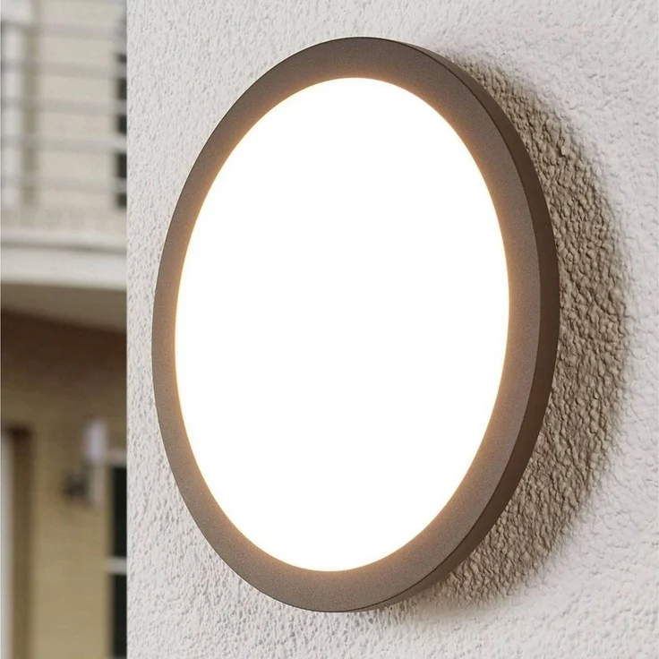 Lucande Außen-Deckenleuchte Malena, 1 x 11,5 W LED, warmweiß – Bild 3