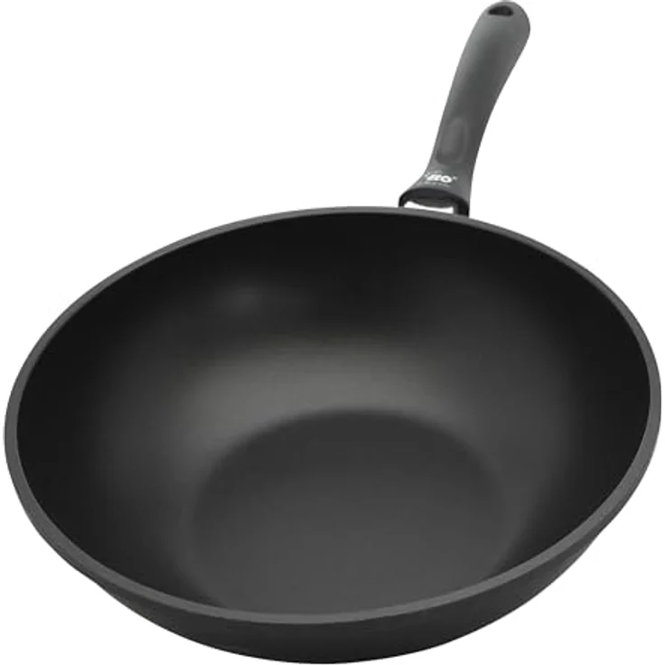 ELO Wokpfanne ALUCAST D 28 cm grau – Bild 3