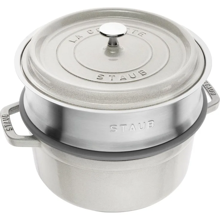 Staub Staub runder Gusseisentopf mit 3,8l Trüffeleinsatz 405088220