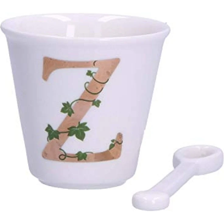 La Porcellana Bianca La Porcellana Bianca Tasse mit Löffel 75 ml Muster mit P00450015Z