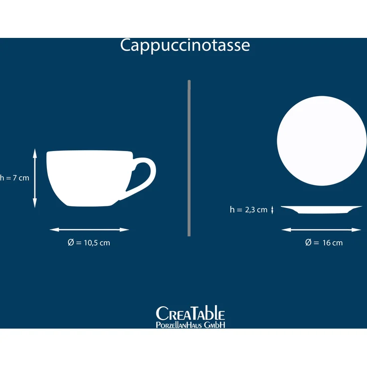 Golden Days Weiss, Cappuccinoset 12-tlg (mo) – Bild 5