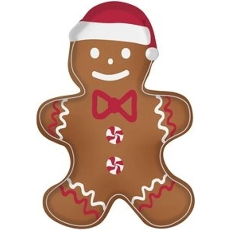 EasyLife Servierteller Gingerbread, Porzellan, Spülmaschinengeeignet, Mehrfarbig, Motiv: Lebkuchenmann – Bild 6