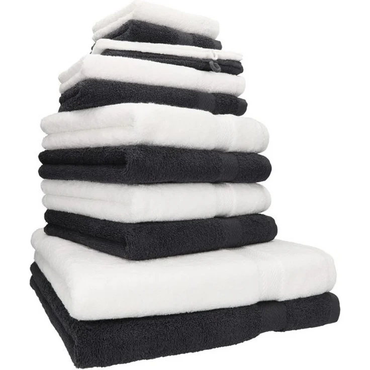 Betz Handtuch Set 12-tlg. Handtücher-Set Premium, 100% Baumwolle (Set, 12-St), 2 Duschtücher, 4 Handtücher, 2 Gästetücher, 2 Seiftücher, 2 WH – Bild 4