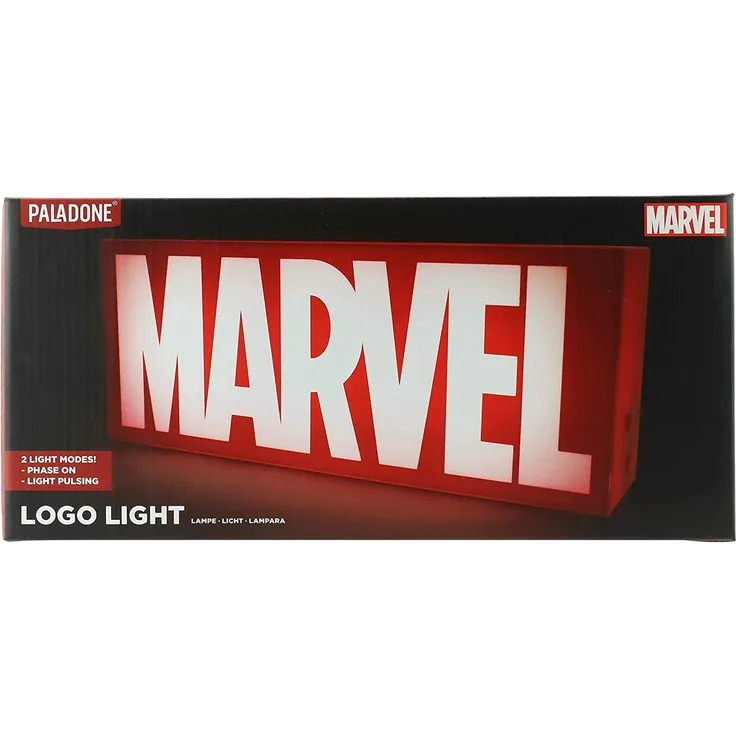 Paladone Stehlampe Marvel Logo Lampe