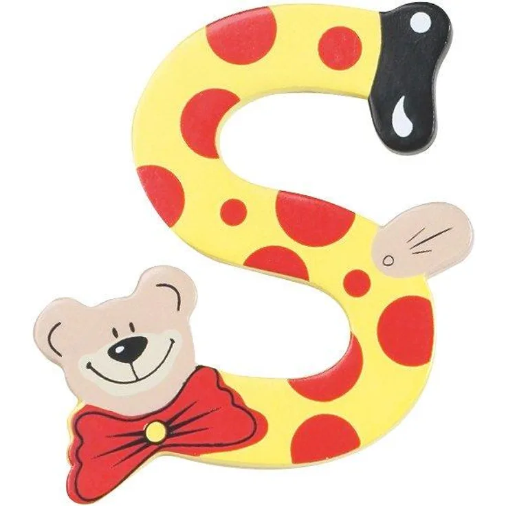 Playshoes Holzbuchstabe 'S'
