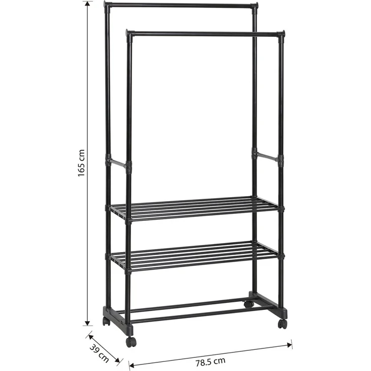 HTI-Living Kleiderschrank Regal für begehbaren Kleiderschrank Lena (Stück, 1-St, 1 Kleiderständer, ohne Dekoration) Kleiderständer Garderobe – Bild 2