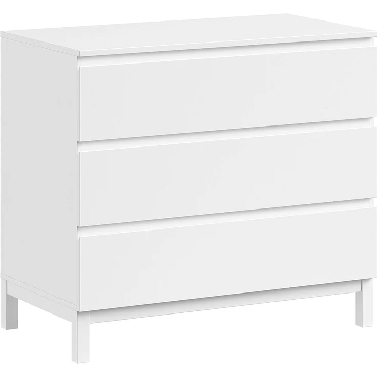 EVA Artikel-Set 4-tlg. best aus, Kommode mit Wickelaufsatz, Babybett 60x120 cm, Kleiderschrank 2-trg. – Bild 1