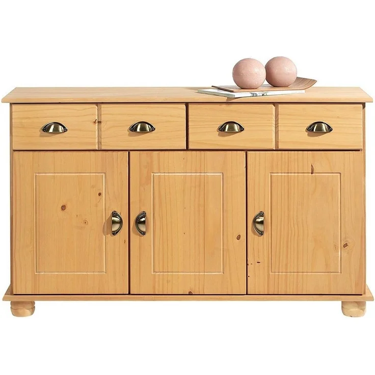 IDIMEX Kommode COLMAR, Sideboard Kommode Anrichte Kiefer massiv 3 Tür – Bild 2