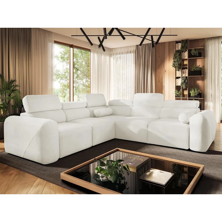 Ecksofa Mrebi III (Farbe: Velo 621, Seite: Links) – Bild 2