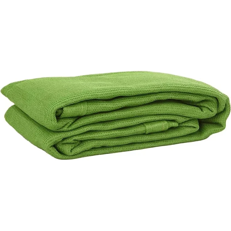 vidaXL Zeltteppich Hellgrün 250x400 cm HDPE 4002275 – Bild 1