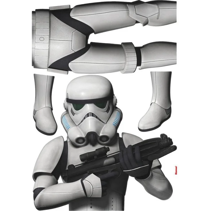 Komar Deco-Sticker Star Wars Stormtrooper