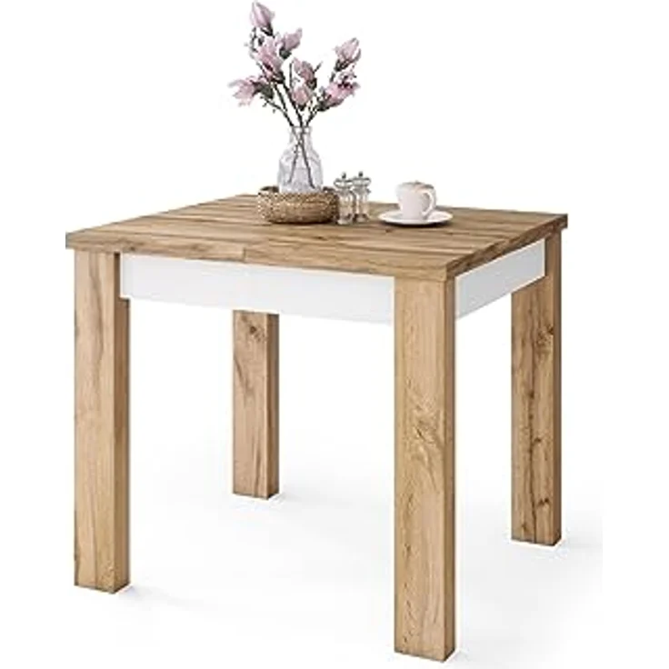 designimpex Esstisch Design Fonte Tisch ausziehbar 85 bis 130 cm – Bild 7