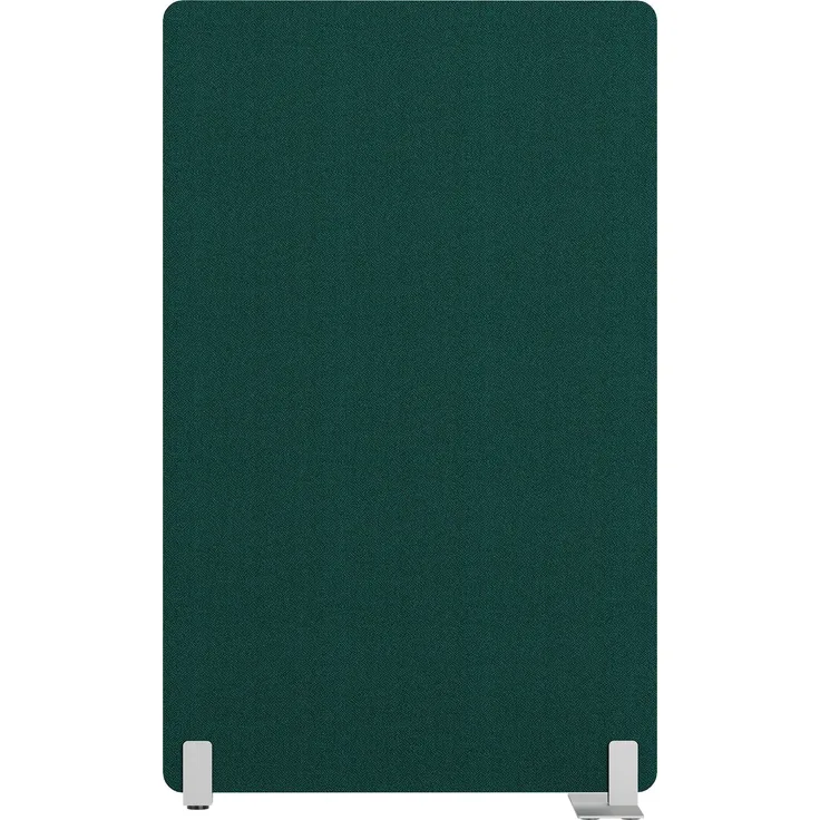 Rheinland Möbel FocusWall STW1014 – Akustik-Stellwand 1000×1400 mm in Stofffarbe Windjammer inkl. Standfüßen – Schreibtisch-Trennwand für Büro & Homeoffice – Schallschutz – Made in Germany