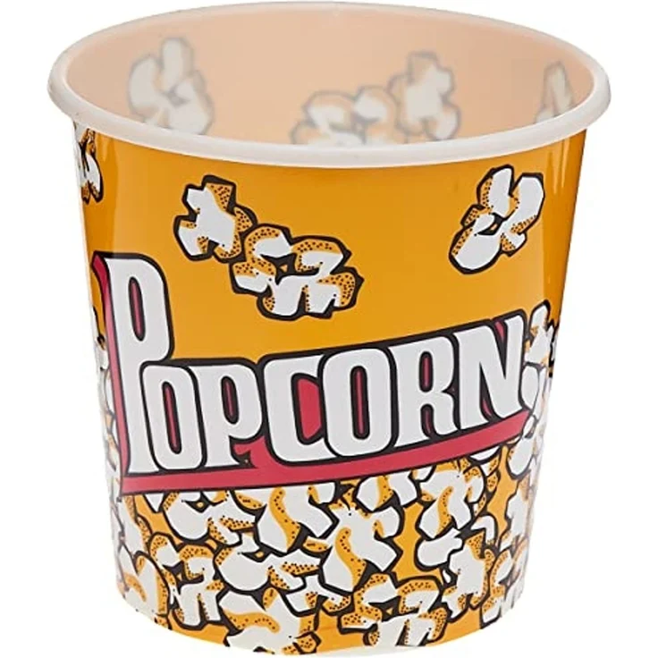 24 Stück Popcorn-Eimer 18x18 cm Gefäß Schale Kino Partyzubehör 24er-Set – Bild 1