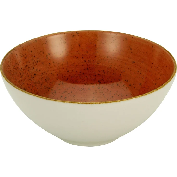 Schale VINTAGE DH 17x7 cm orange – Bild 1