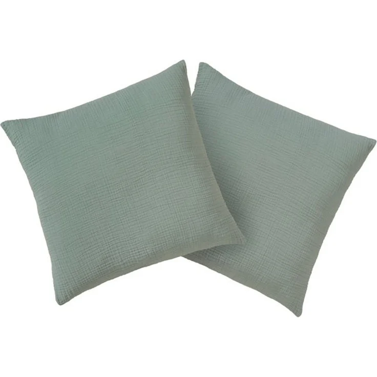 OTTO home Kissenbezug Bailee, (2 Stück), weiche Musselin Qualität, viele Farben erhältlich, Bezug in 50x50 cm – Bild 3