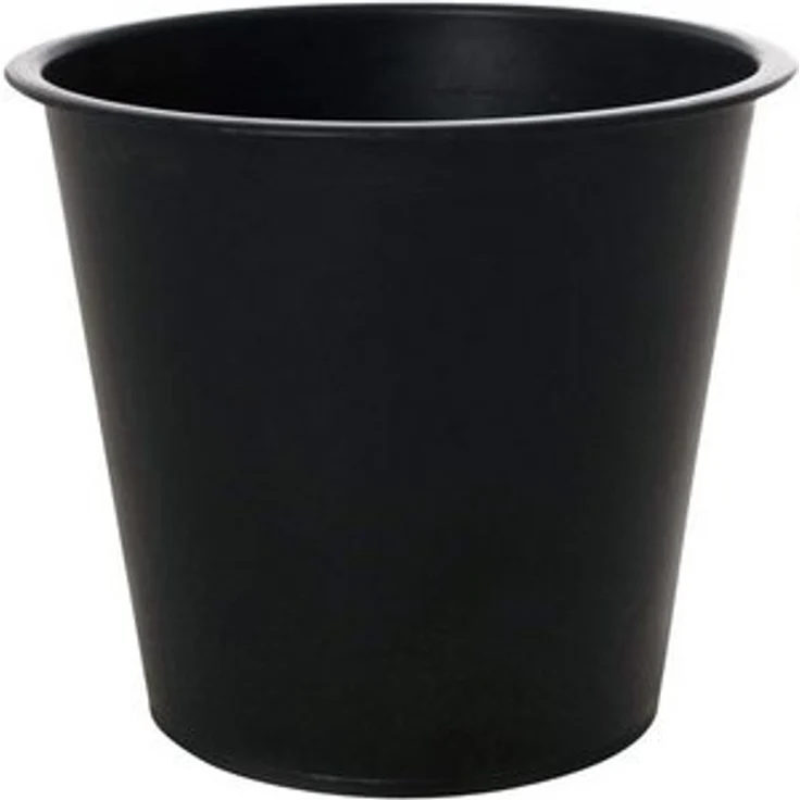 VIVANNO Pflanzeinsatz Kunststoff EINSATZ Rund Rund, Schwarz Matt 24x24x24 cm – Bild 6
