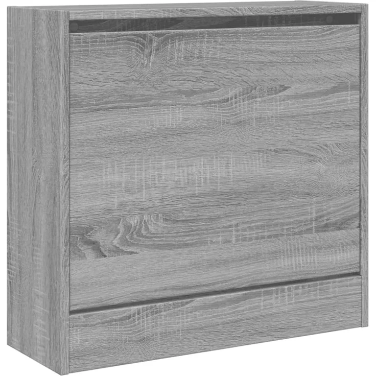 vidaXL Schuhregal Grau Sonoma 60x21x57 cm Holzwerkstoff 839887 – Bild 3