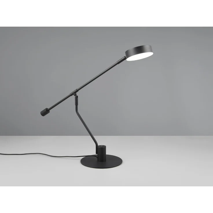 LED Schreibtischlampe MANDURO Schwarz, dimmbar & Tageslicht, 64cm groß – Bild 6