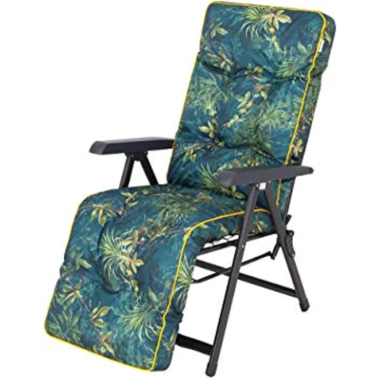 Bjird Liegenauflage Auflage für Liegestuhl 160x50x8, extra dicke Polsterauflage für klappbare Gartenliege/Sonnenliege – Bild 2
