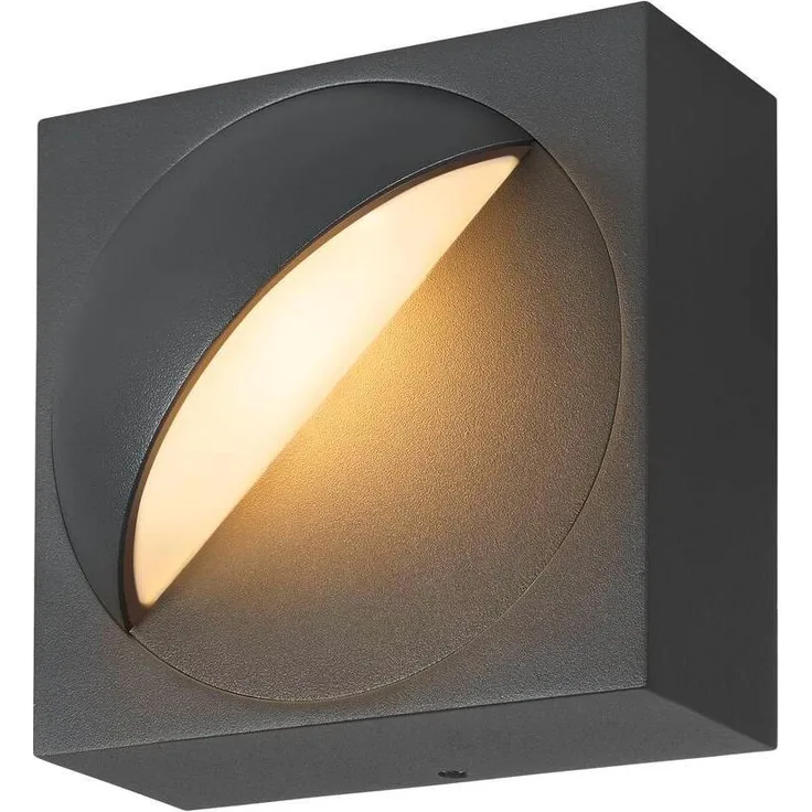 SLV LID I, Wandaufbauleuchte, 2700/3000K, 15W, PHASE, 100°, anthrazit - Aufbaustrahler