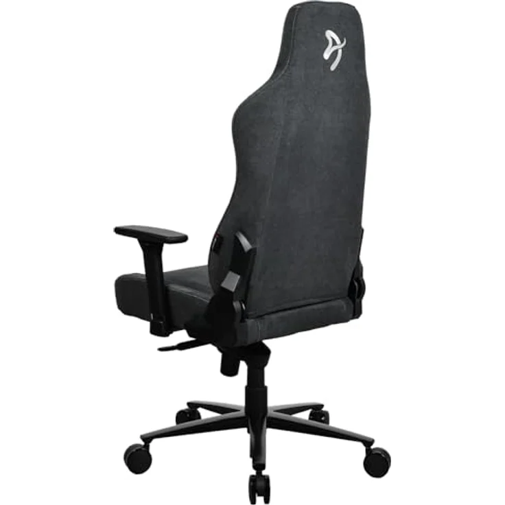 Arozzi Vernazza Gaming Stuhl, Polsterstoff, ergonomische 3D-Armlehnen, dunkelgrau, bis 145 kg belastbar – Bild 7