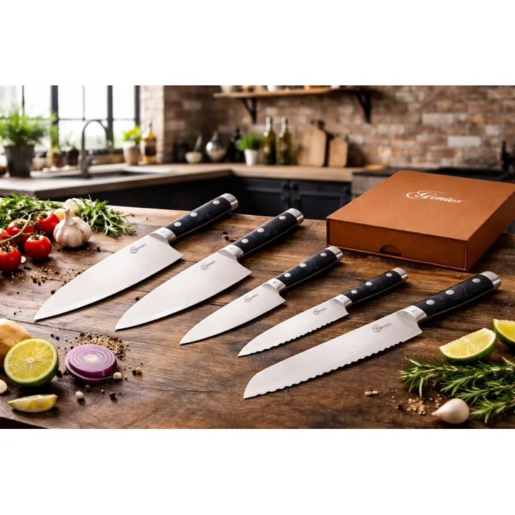 5-teiliges Premium Messerset – Präzision & Qualität für jede Küche