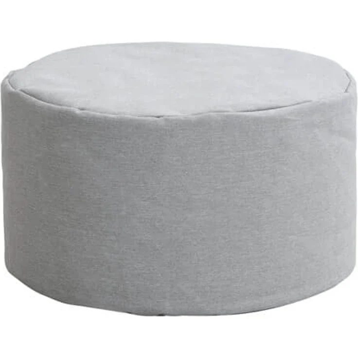 Home Deluxe Outdoor Sitzsack CLOUD - Hellgrau, Polyester, 140 x40 x140 cm – Bild 7