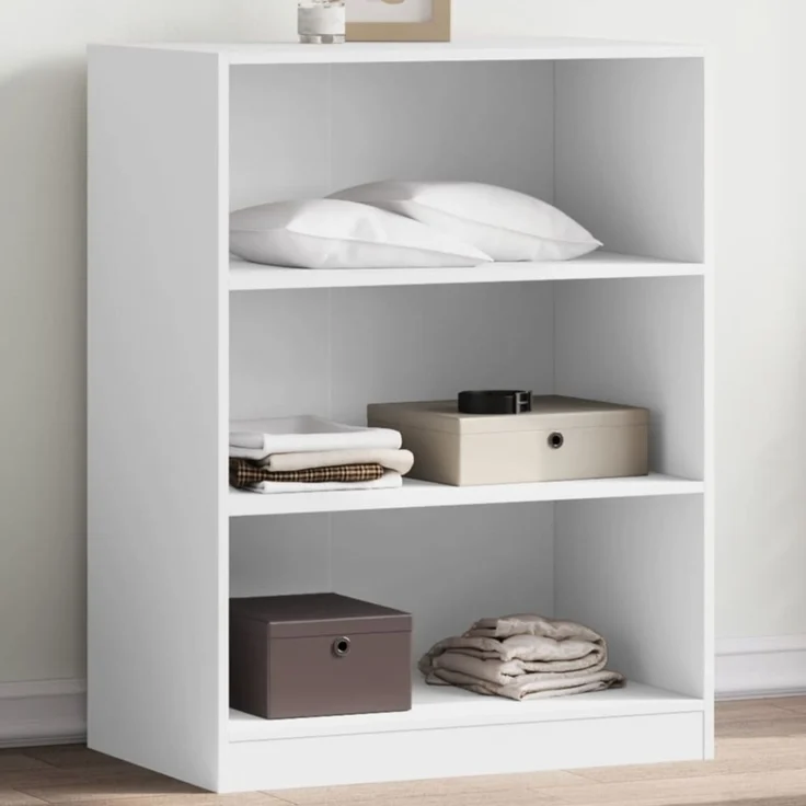 vidaXL Kleiderschrank Weiß 77x48x102 cm Holzwerkstoff 840821 – Bild 1