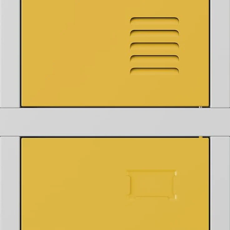 Jan Nowak Schließfachschrank Metall 10 Fächer Schulschrank 150x136x45 cm | Wertfachschrank, Garderobenschrank, Stahlspind abschließbar, pulverbeschichtet, für Schule, Kindergarten, Umkleide – Bild 6