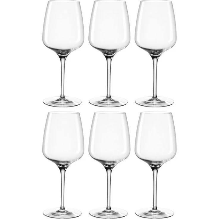 LEONARDO Weinglas Rieslingglas CESTI, 280 ml, 6er-Set, 6-tlg, Kristallglas, Kelchglas, spülmaschinengeeignet