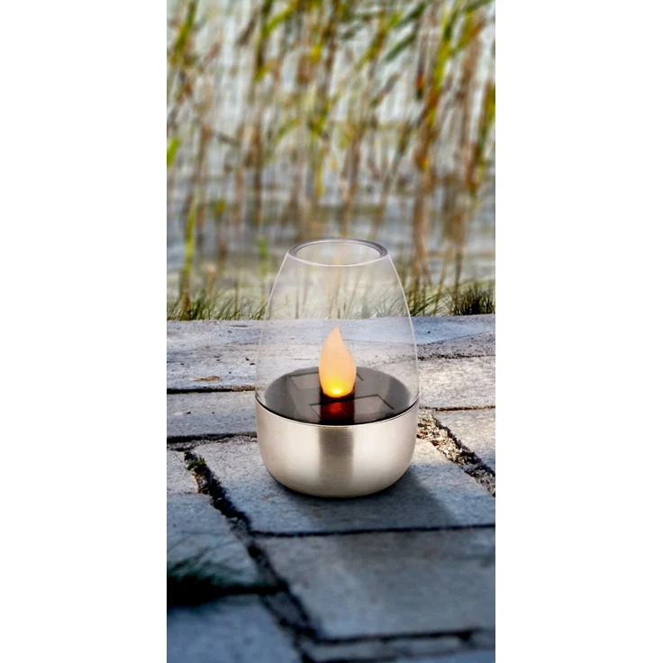 Ambia Garden Solarleuchten 10er-Set, Kunststoff silber, 6.10 x 8.8 cm, Schutzklasse III – Bild 4